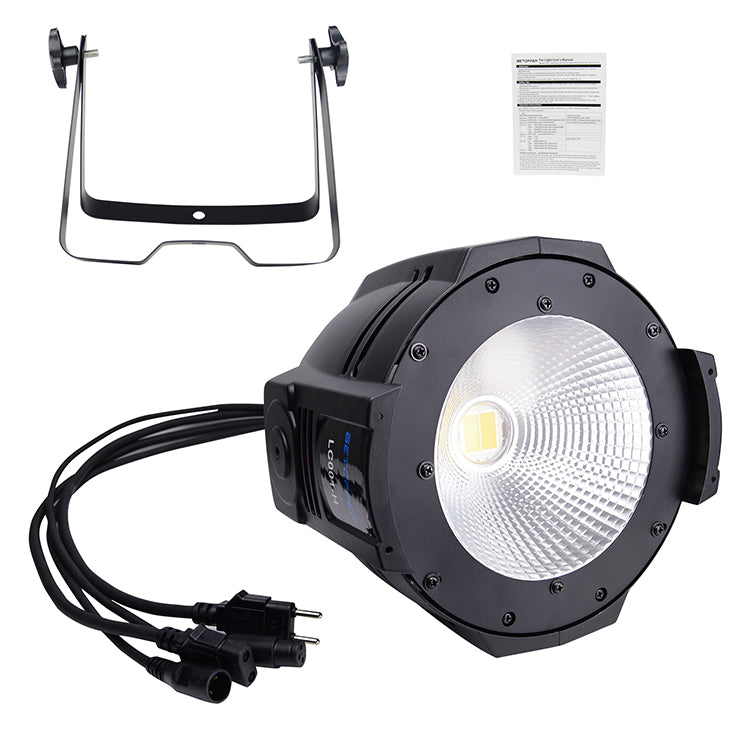 LC001-H 100W COB Warm/Cold White Par Light