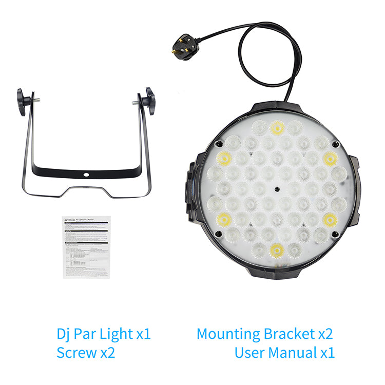 LPC007 LED 54x3W RGB Par Light