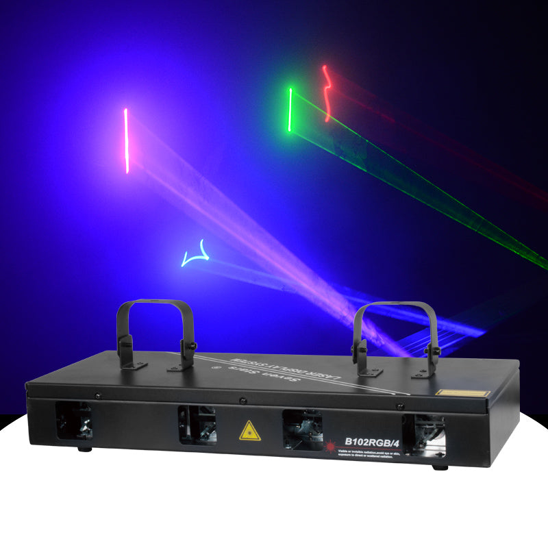B102RGB/4 Four Eyes 560mW RGBV Laser Light