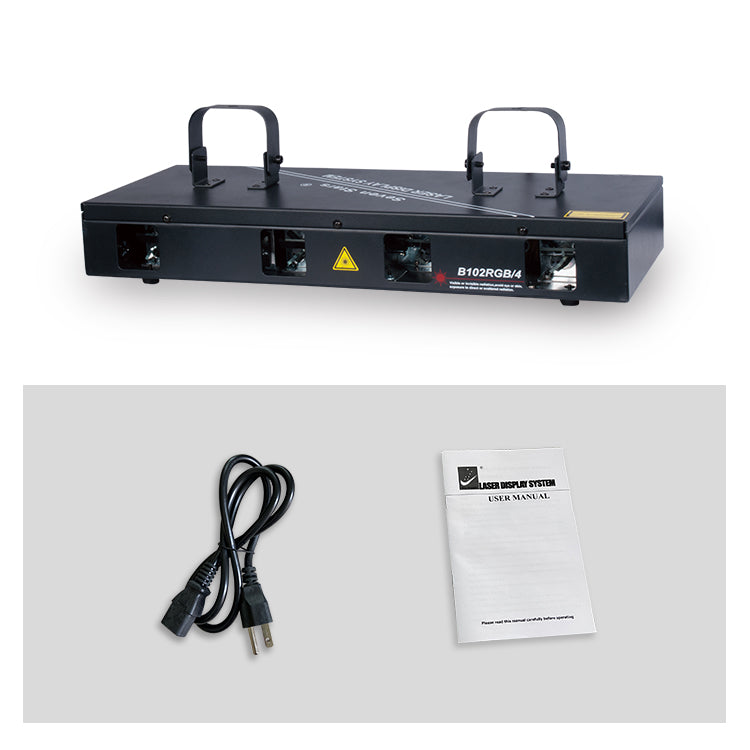 B102RGB/4 Four Eyes 560mW RGBV Laser Light