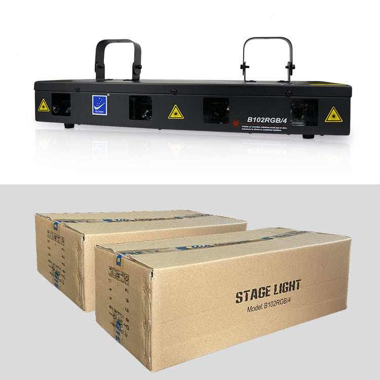 B102RGB/4 Four Eyes 560mW RGBV Laser Light