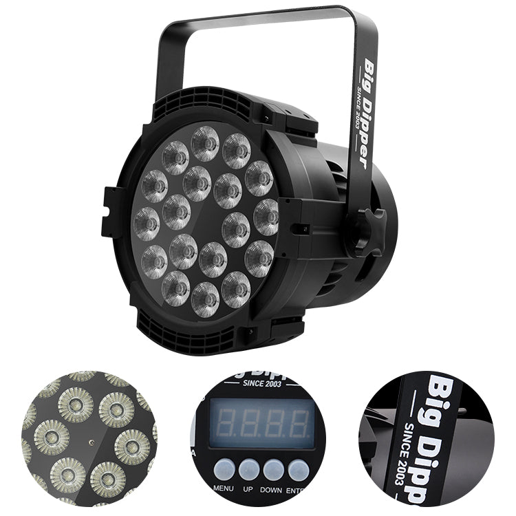 BDW1810-A 18x10W RGBW 4-IN-1 Colorful Waterproof Par Light
