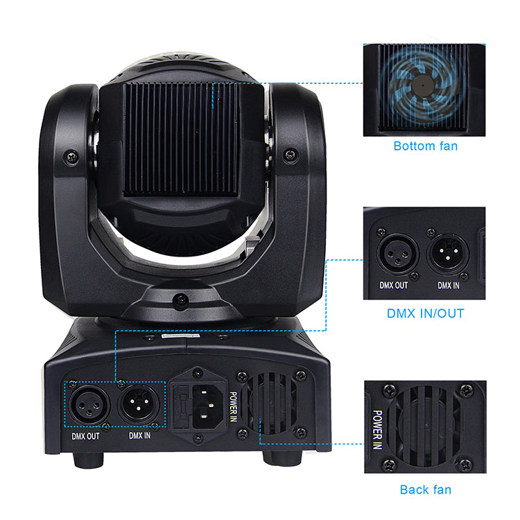 LS10 LED 10W Beam Spot Moving Head Light
