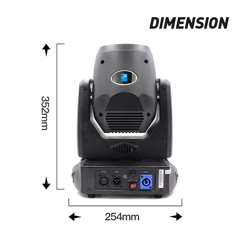 LS100 LED 100W White Light Moving Head Light