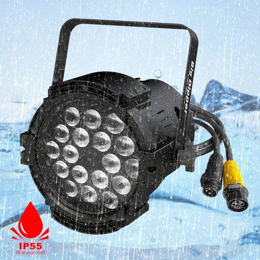 professional party lights outdoor par led waterproof dmx 512 sound activated led par can stage lights