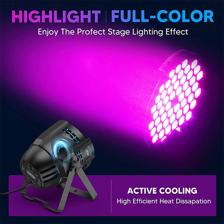 LPC007 LED 54x3W RGB Par Light – bigdipper-laser