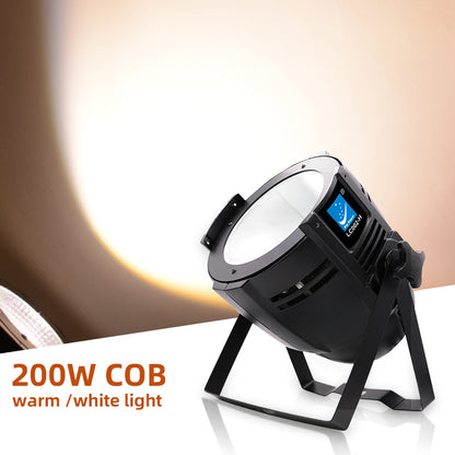 LC002-H 200W Warm/Cold White COB Par Light