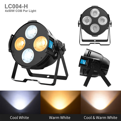 LC004-H 4x40W Warm/Cold White 4-Eye COB Par Light