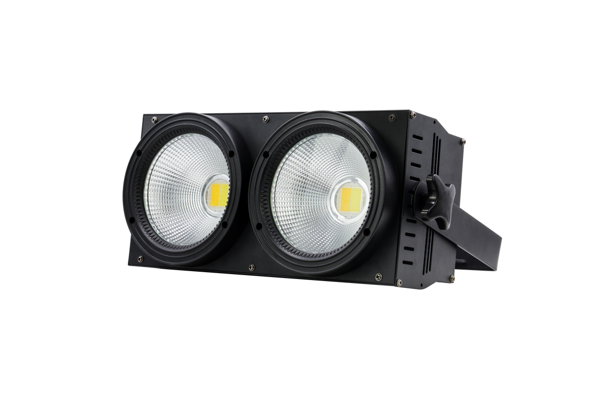 LC200 200W Dual-Eye COB PAR Light with LED Strip