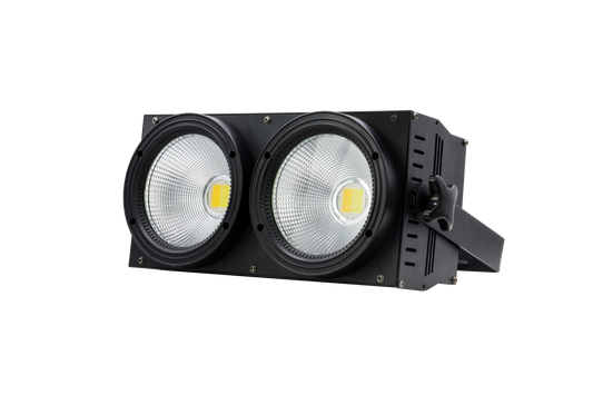 LC200 200W Dual-Eye COB PAR Light with LED Strip