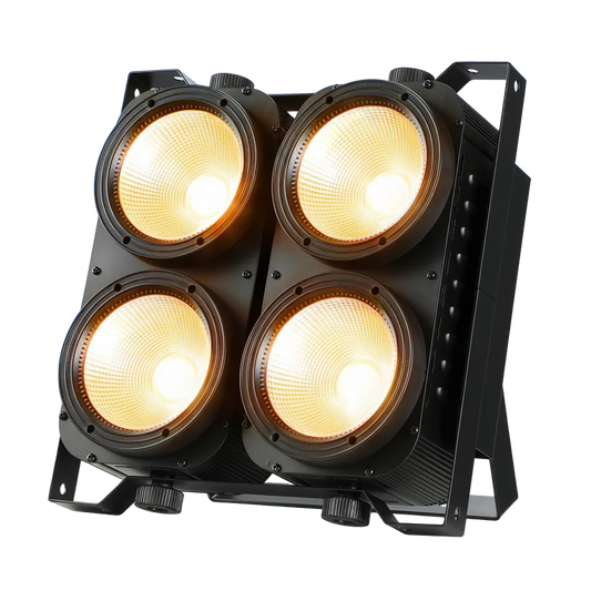 LC500 4×100W Cold White Amber COB PAR