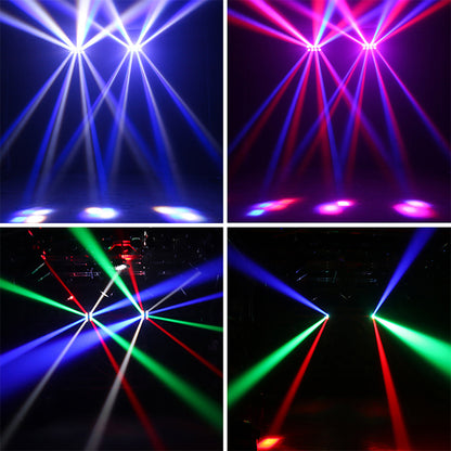 LM30A Mini Spider LED 8x3W RGBW Moving Head Light