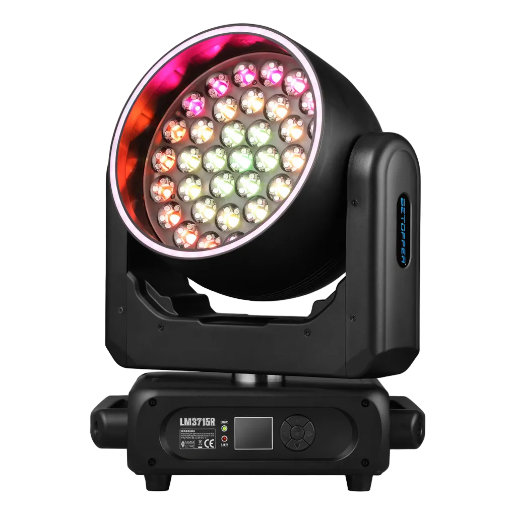LM3715R 37×15W RGBW Zoom Moving Head Wash