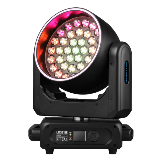 LM3715R 37×15W RGBW Zoom Moving Head Wash
