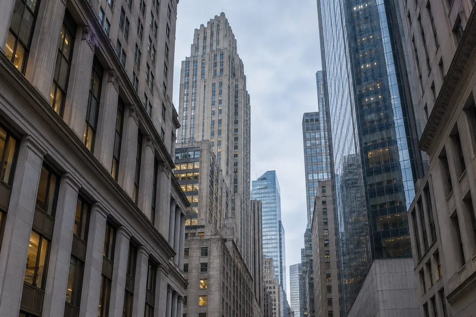 United States cityscape