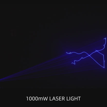 B1000 1W Pure Blue Laser Light