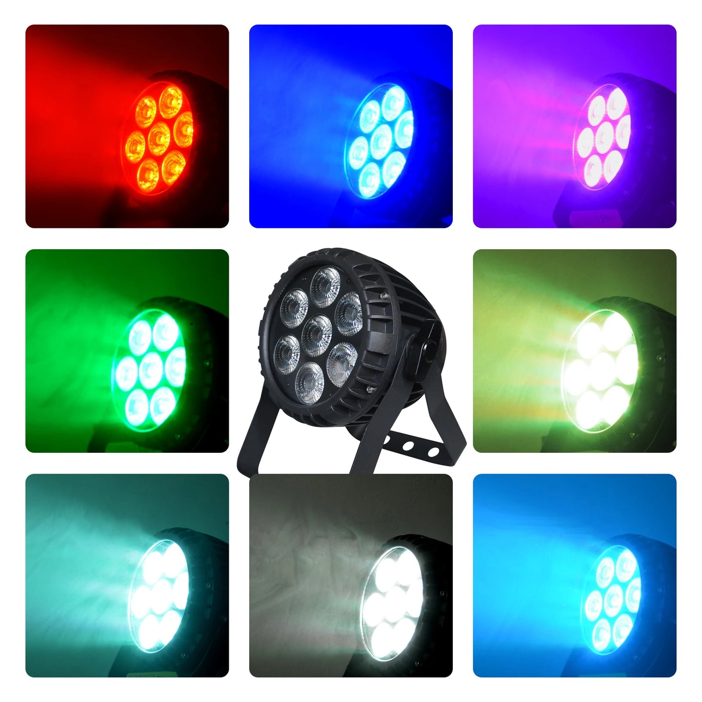 Big Dipper 7*6W RGBW 4-in-1 Colorful Waterproof Par Light professional club light bar light